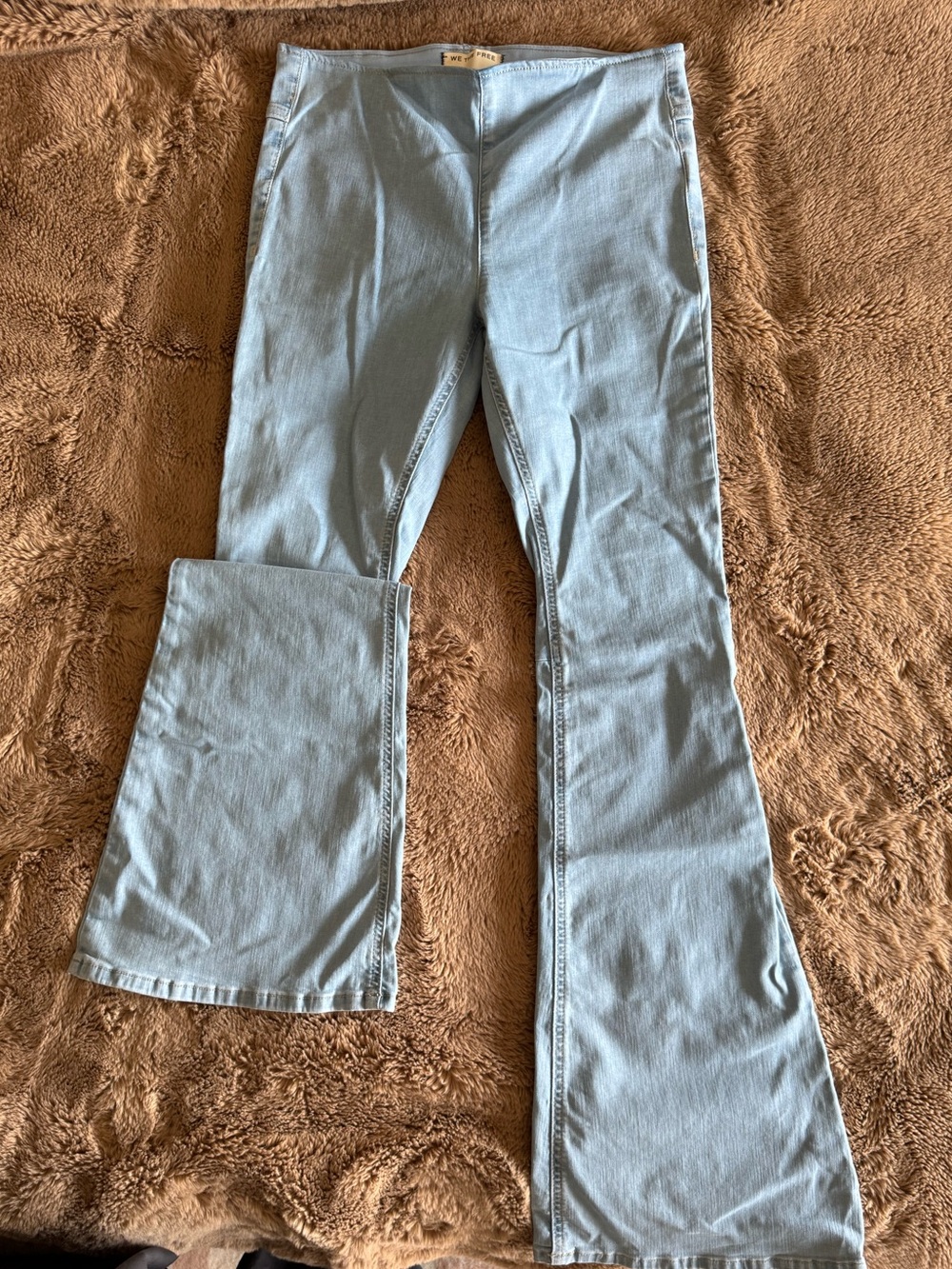 We The Free Light Blue Flare Jeans